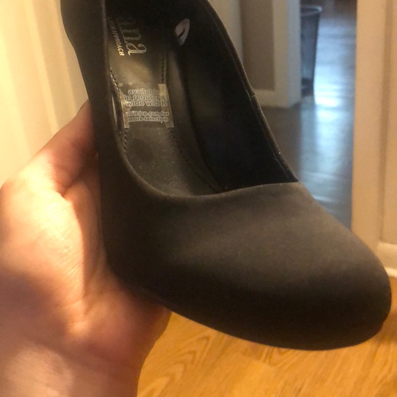 ana matte chic black heel w shiny hi heel - Picture 7 of 7